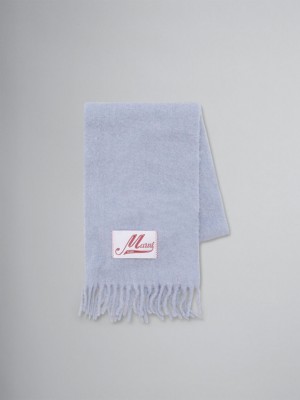 Marni Alpaca Scarf Ljusblå | LSETR58910
