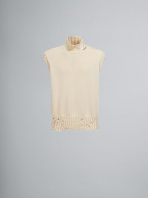 Marni Bomull Vest Vita | LSETR88831