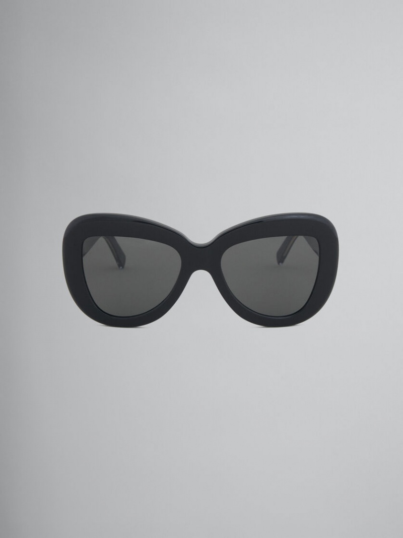 Marni Acetate Elephant Island Svarta | FSEUI59815