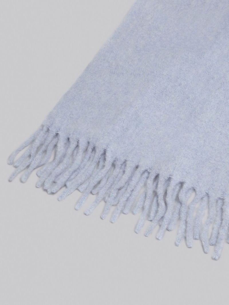 Marni Alpaca Scarf Ljusblå | LSETR58910