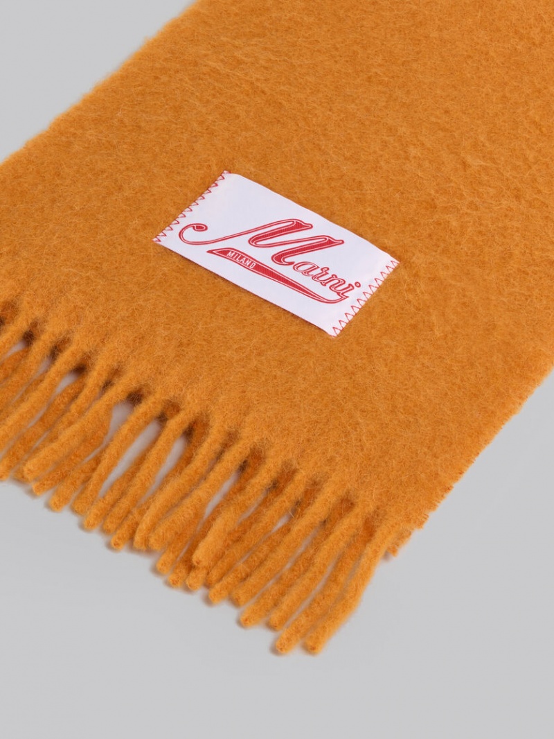 Marni Alpaca Scarf Orange | XSEGW33098