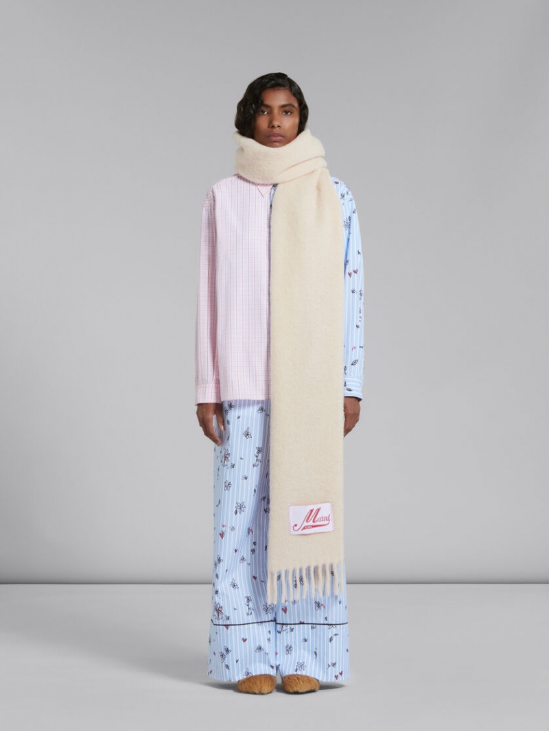 Marni Alpaca Scarf Rosa Rosa | USEND99818