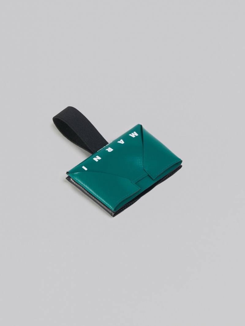 Marni Card Case Gröna Svarta | DSEVO78576