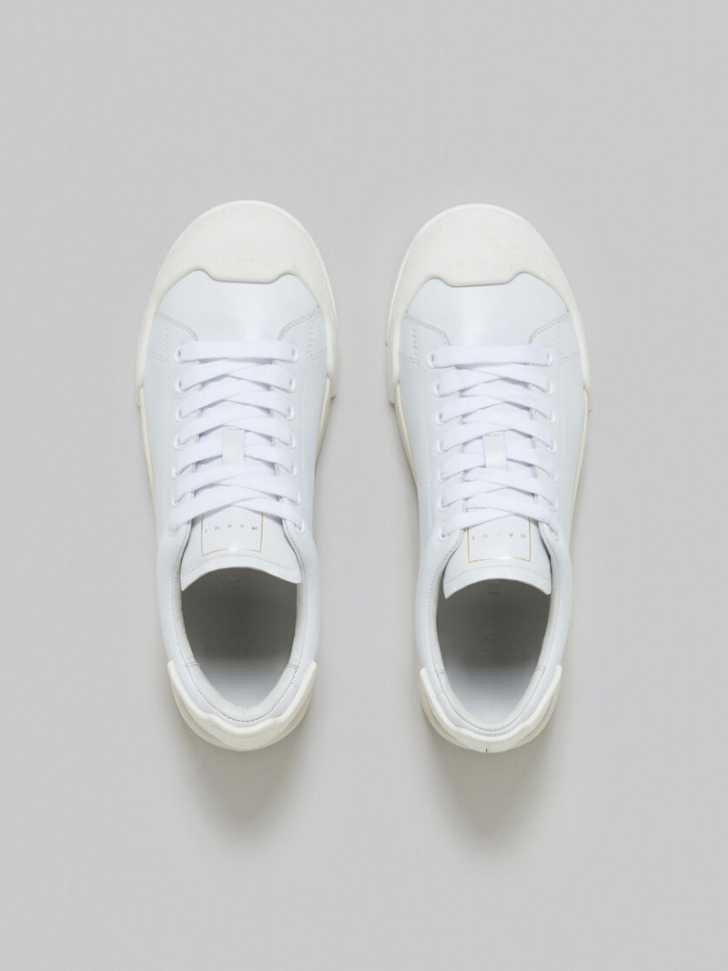 Marni Dada Bumper Sneaker Läder Vita | SEICD66179