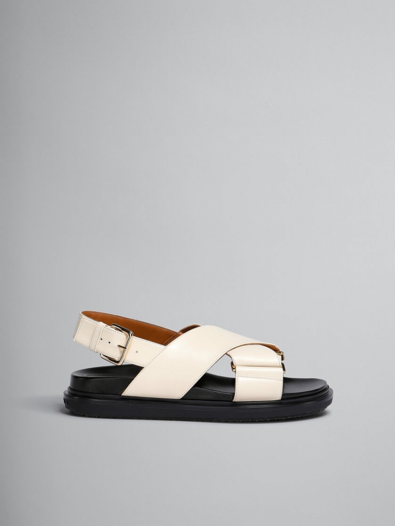 Marni Läder Fussbett Vita | SEDYB97695