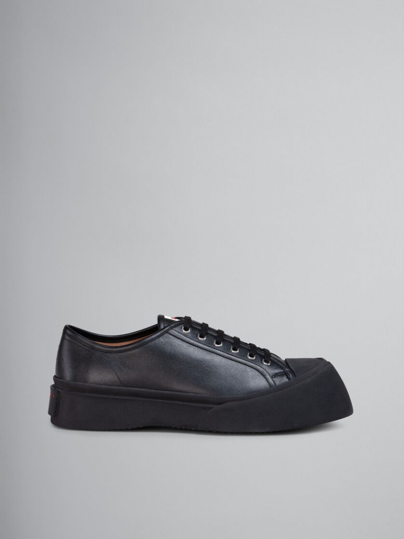 Marni Läder Pablo Sneaker Svarta | FSEUI10150