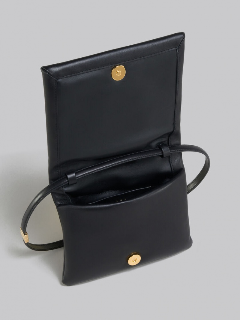 Marni Läder Pouch Svarta | SENEJ87141