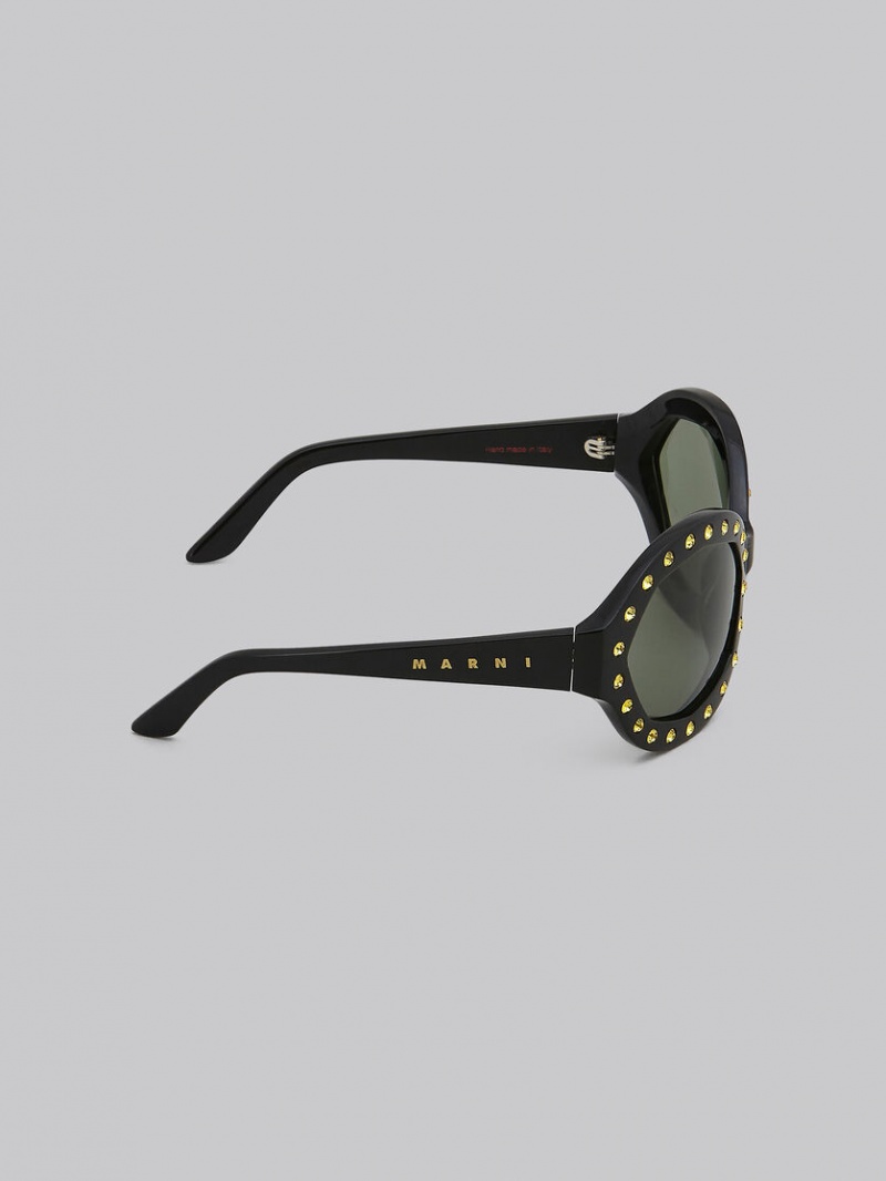 Marni Naica Mine Acetate Svarta | DSEKV96791
