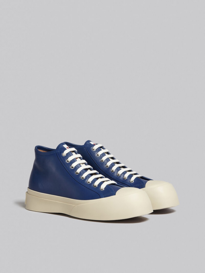 Marni Nappa Läder Pablo High-top Sneaker Blå | ASEWC22713