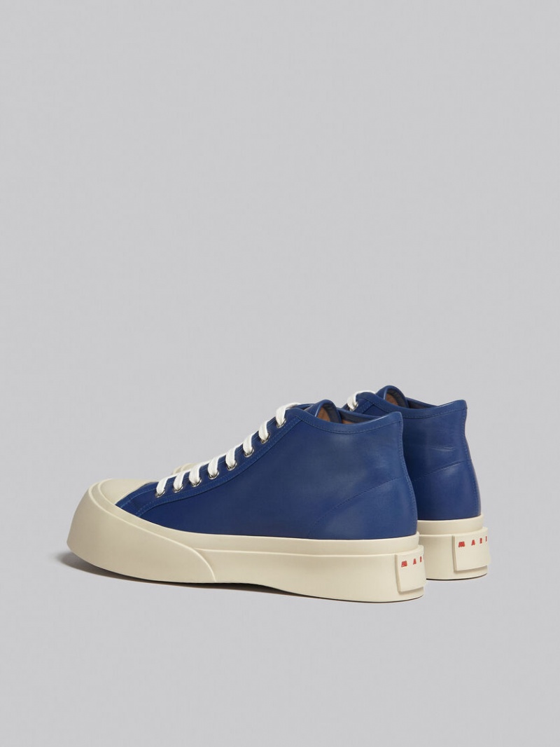 Marni Nappa Läder Pablo High-top Sneaker Blå | ASEWC22713
