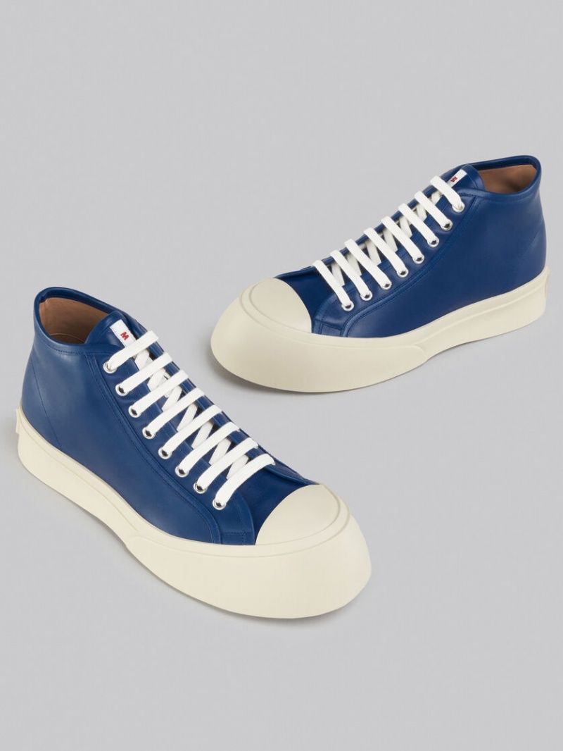 Marni Nappa Läder Pablo High-top Sneaker Blå | ASEWC22713
