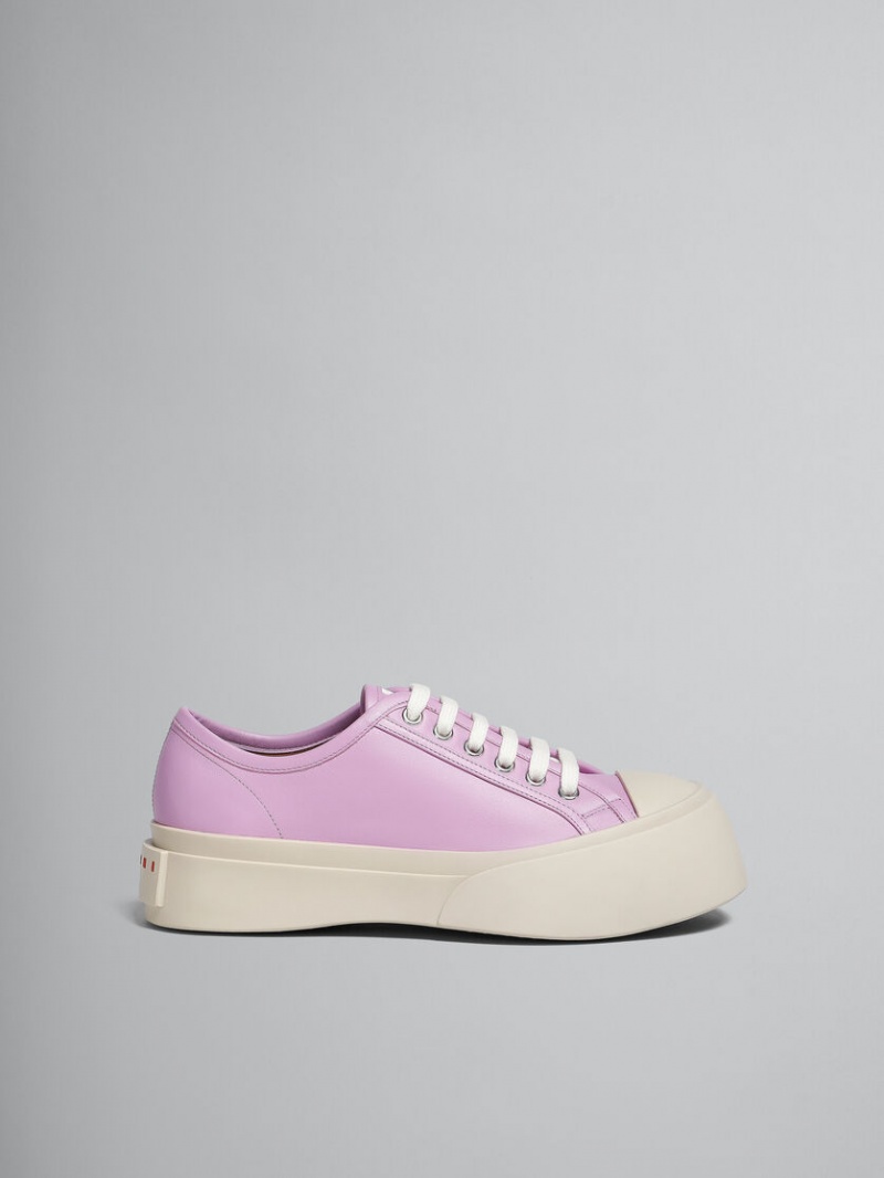 Marni Nappa Läder Pablo Spets-up Sneaker Lila | SEZDE63184