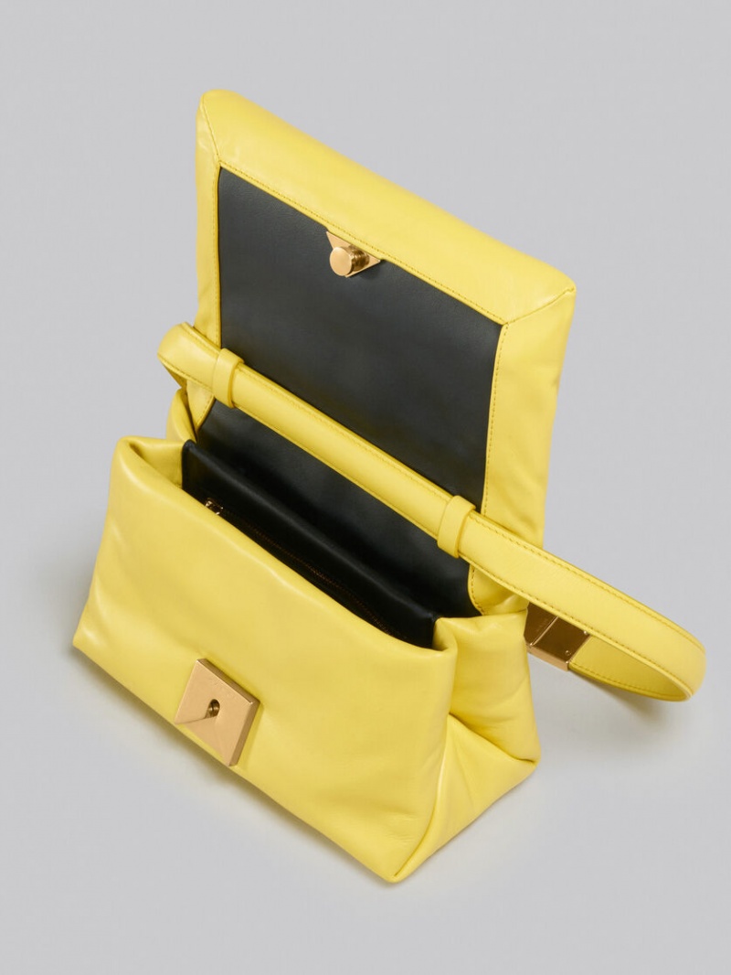 Marni Small Calfskin Gula | SEQAV38073