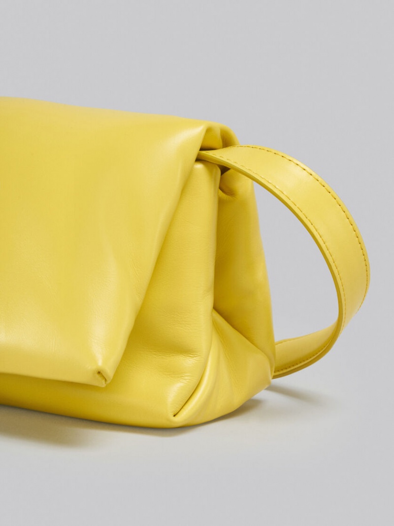 Marni Small Calfskin Gula | SEQAV38073