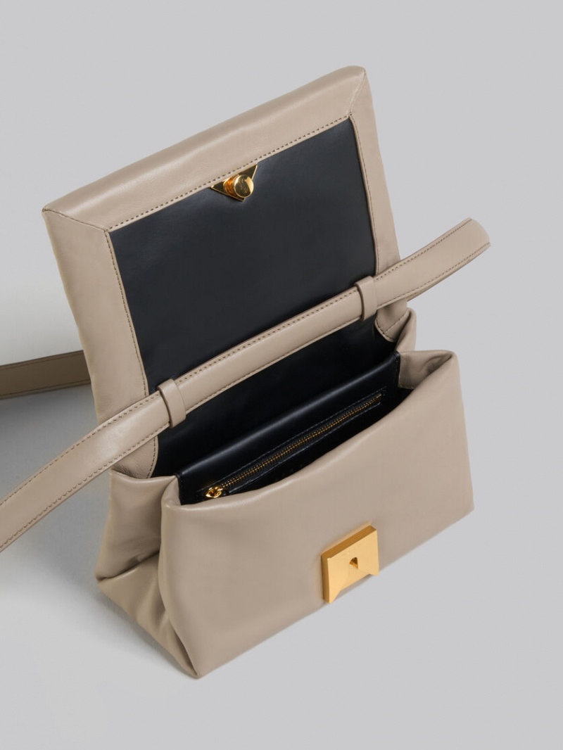 Marni Small Läder Beige | LSETR67681