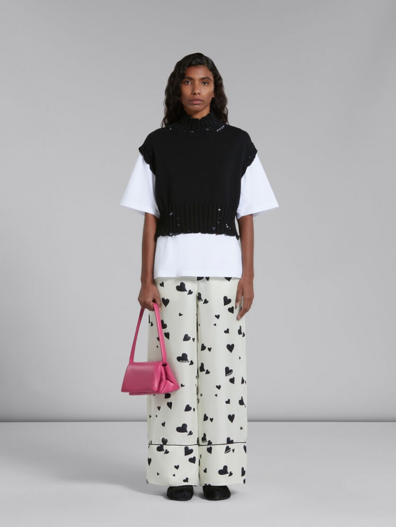 Marni Small Läder Rosa | BSESD62044