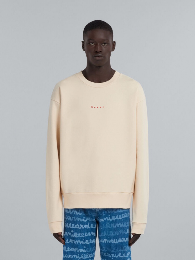 Marni Sweatshirt With Logo Vita | XSEGW89731