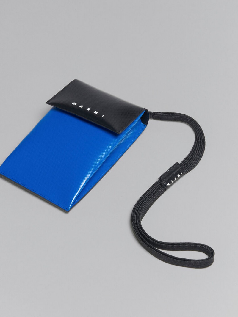 Marni Tribeca Phone Case Blå Svarta | MSEFT74657