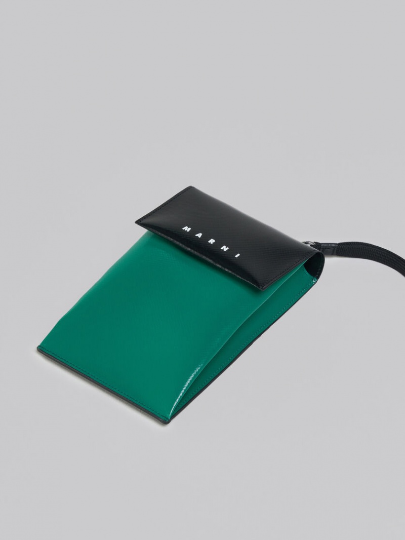 Marni Tribeca Phone Case Gröna Svarta | DSEVO32394