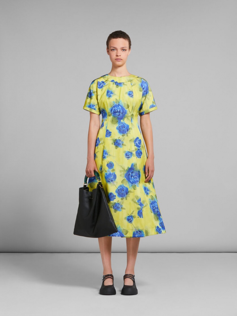 Marni Venice Medium Bag Läder Svarta | SEDYB58533